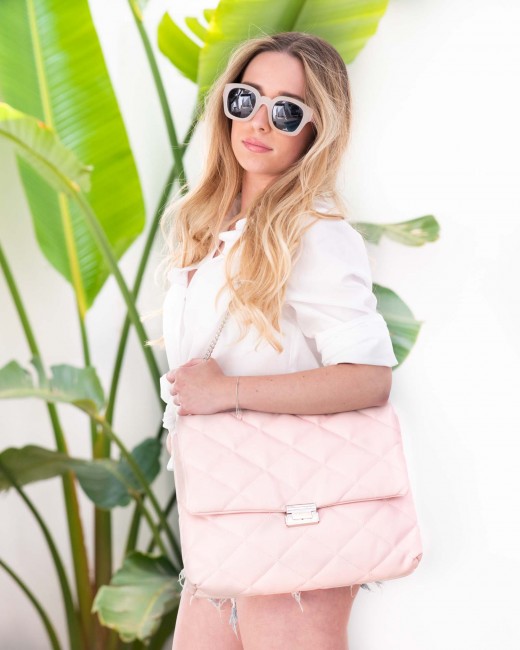 Bolso Acolchado Rosa - Atrani