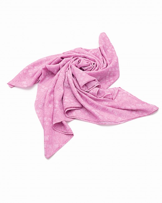 Pañuelo Fucsia Estampado