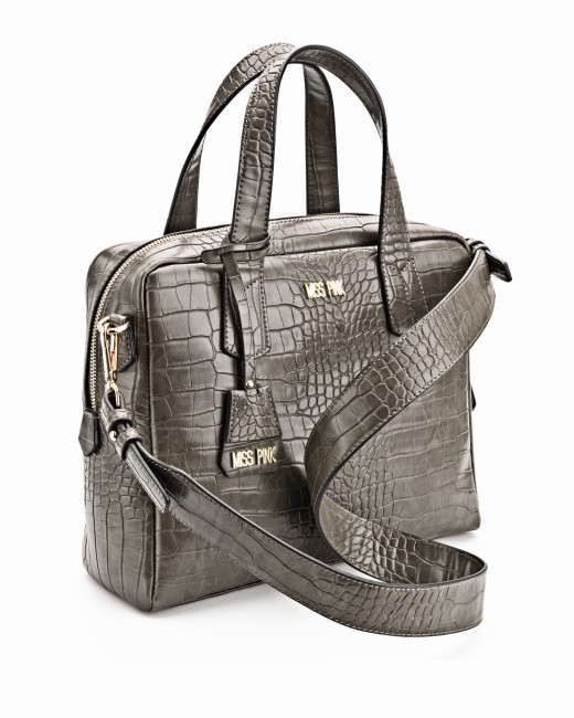 Bolso Shopper Coco Gris...