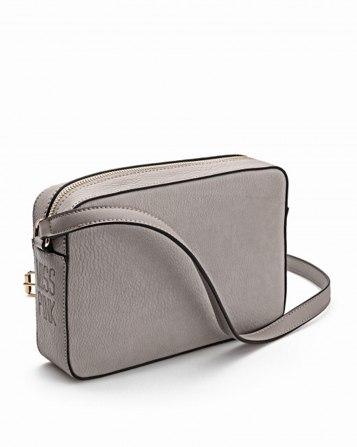 Bolso Bandolera Gris -...