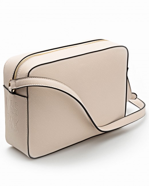 Bolso Bandolera Beige -...