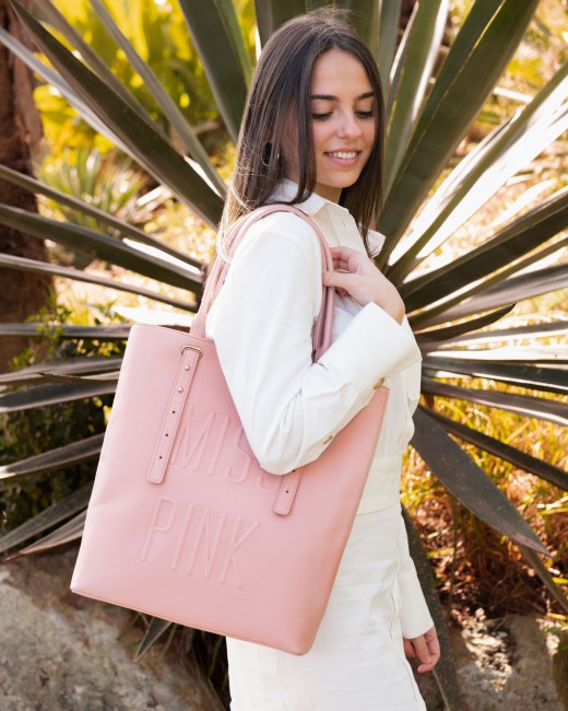 Bolso de Hombro Rosa - Cosenza