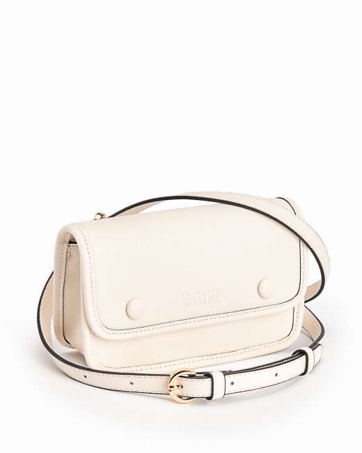 Bolso Mini Bandolera Beige...