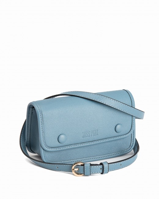 Bolso Mini Bandolera Azul -...